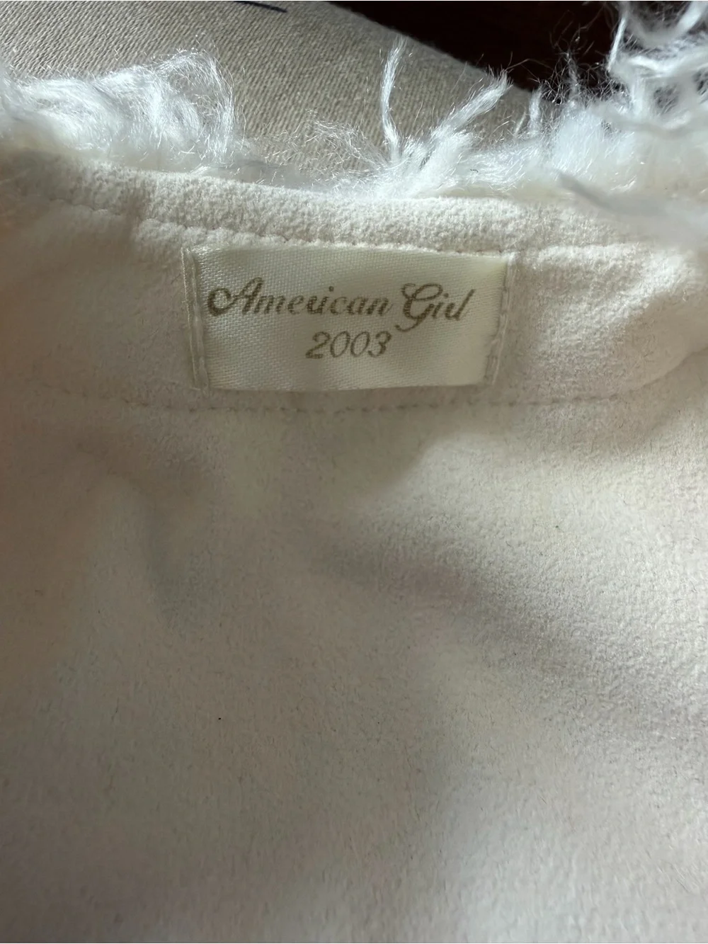 American Girl Christmas dress with coat